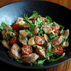 Salade de gésiers de canard