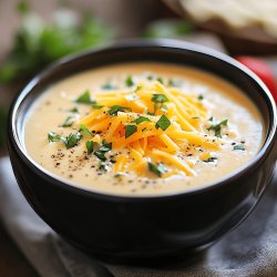 Creamy Cheddar Cheese Soup