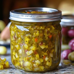 Homemade Sweet Pickle Relish