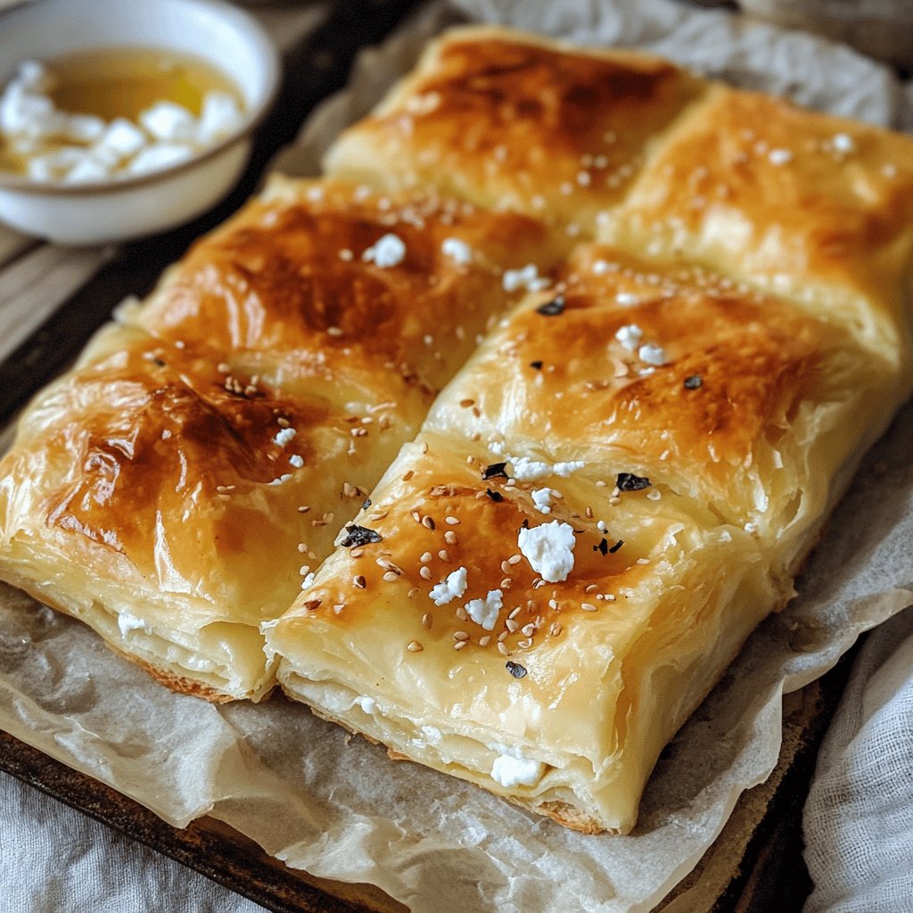 Banitsa à la feta