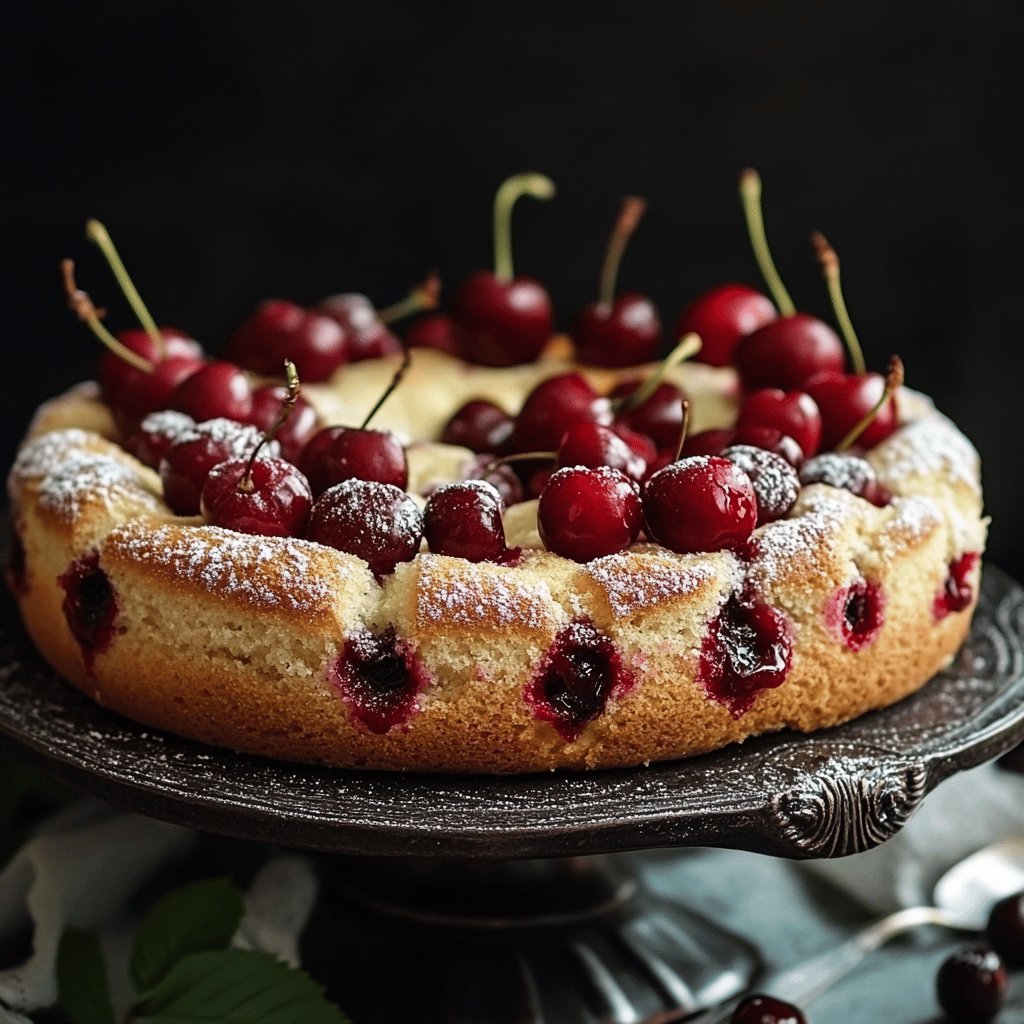 Polish Cherry Cake