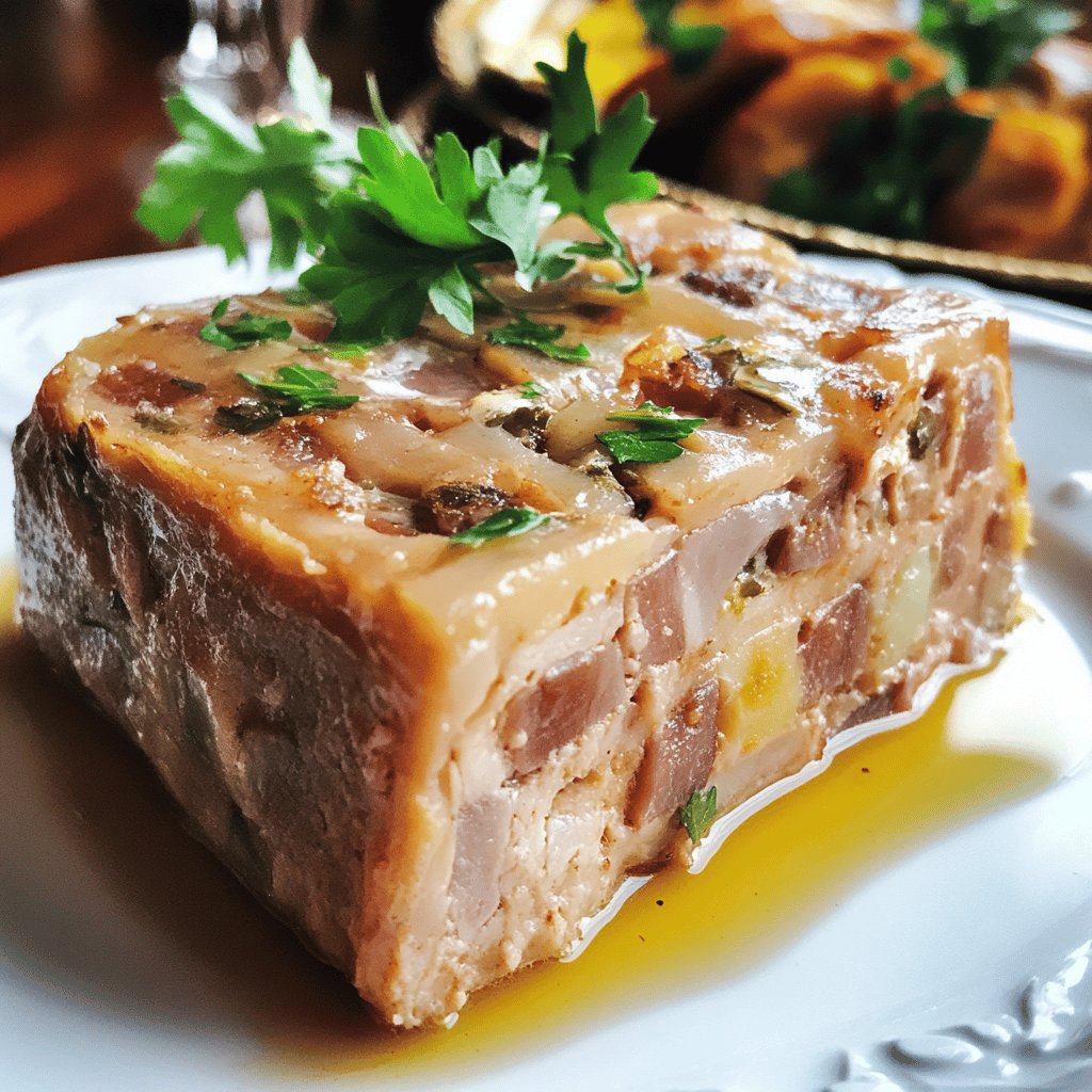 Terrine de porc maison