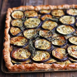 Tarte végétarienne aux légumes d'été