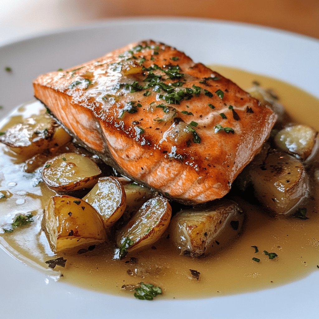 Classic Salmon Meuniere