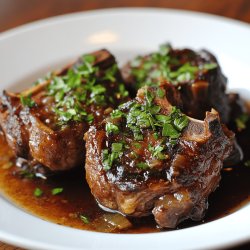 Braised Lamb Shoulder Chops