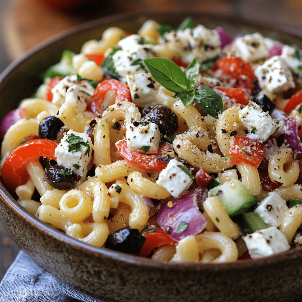 Greek Pasta Salad