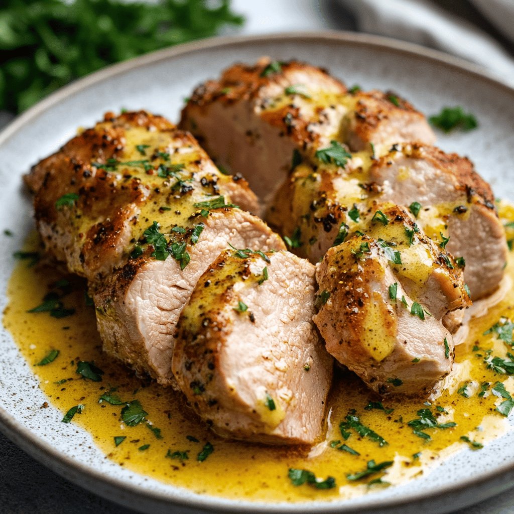 Filet mignon à la moutarde