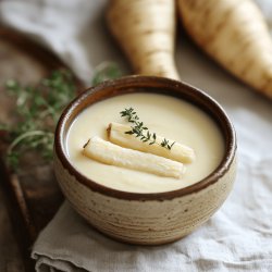 Creamy Roasted Parsnip Soup