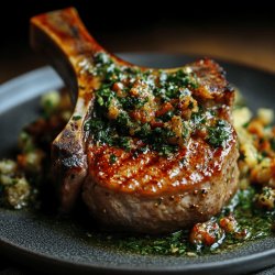 Côte de veau à la normande