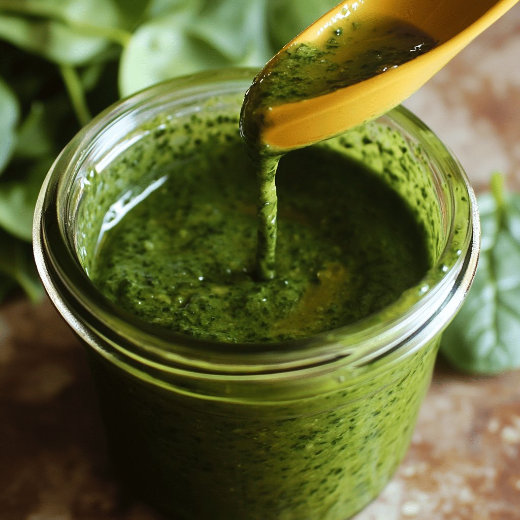 Zesty Spinach Salad Dressing