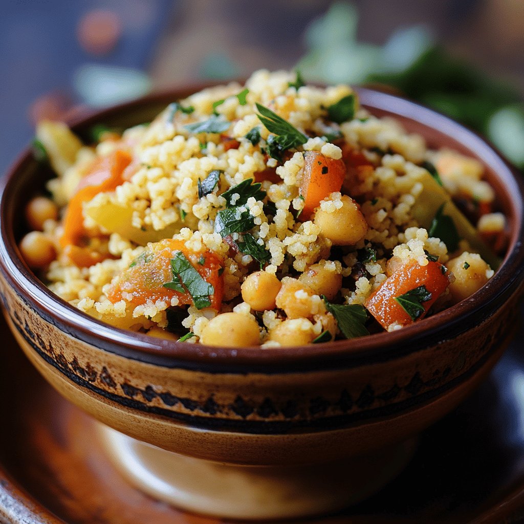 Flavorful Moroccan Couscous