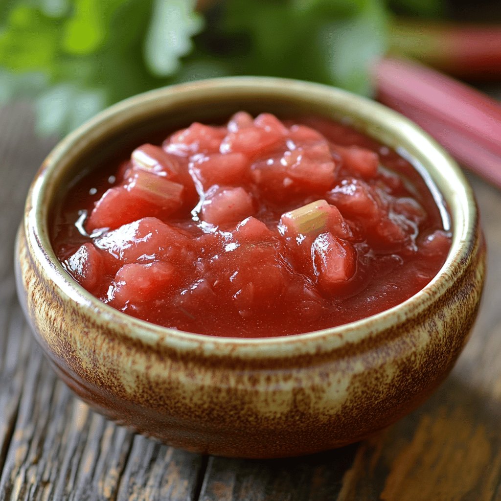 Rhubarb Sauce