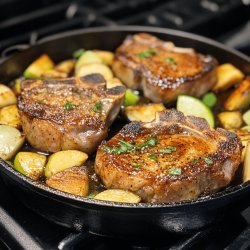 Applesauce Pork Chops