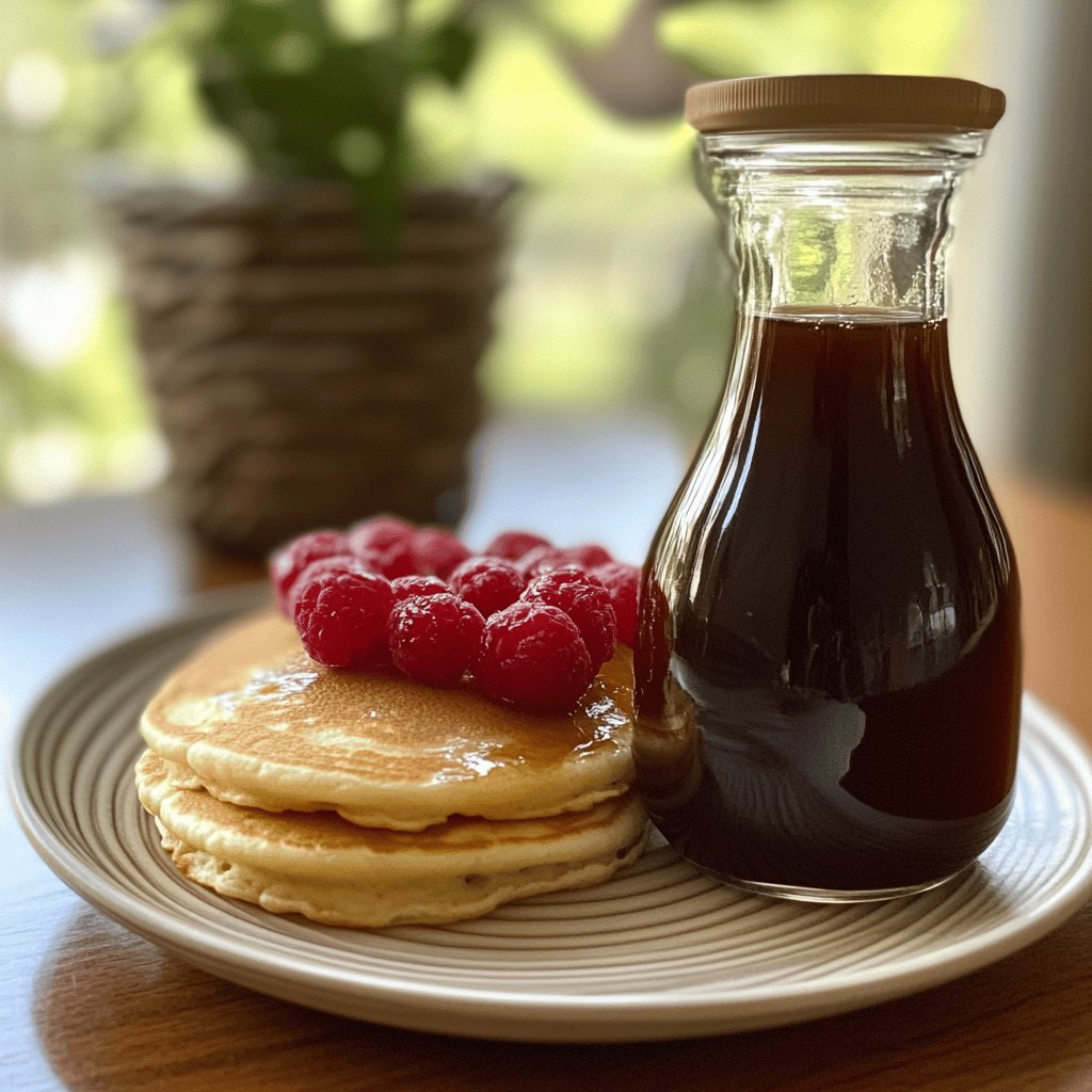 Quick Homemade Pancake Syrup