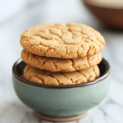 Soft and Chewy Peanut Butter Cookies