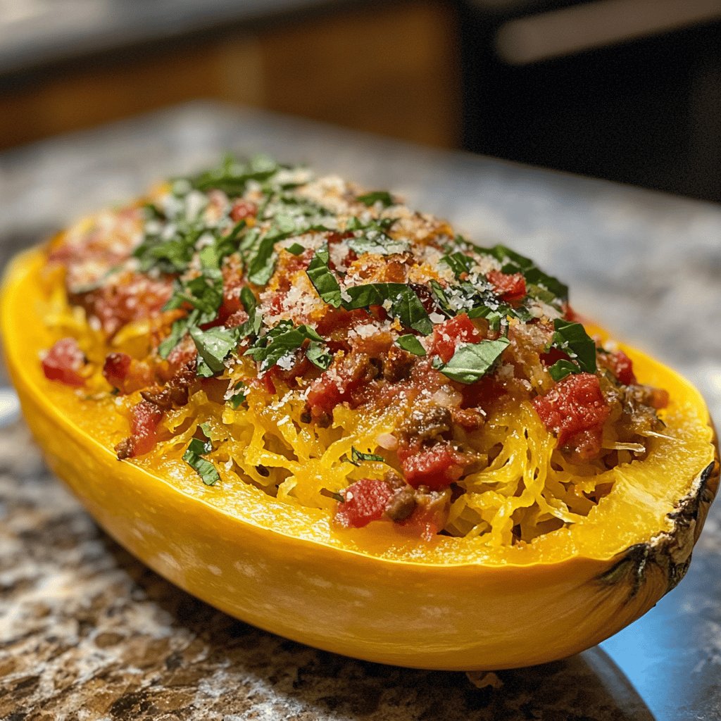 Courge Spaghetti Rôtie