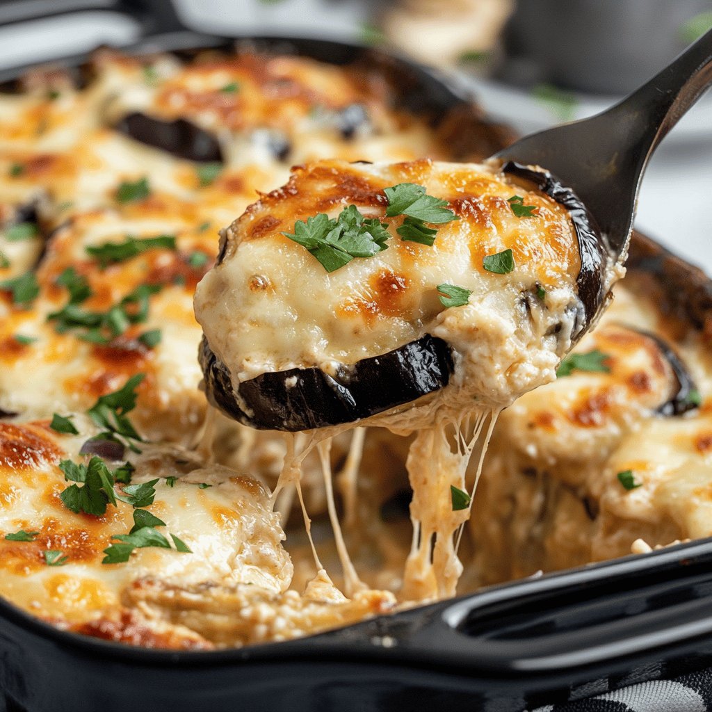 Cheesy Eggplant Casserole