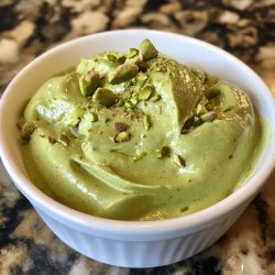 Crème à la pistache maison