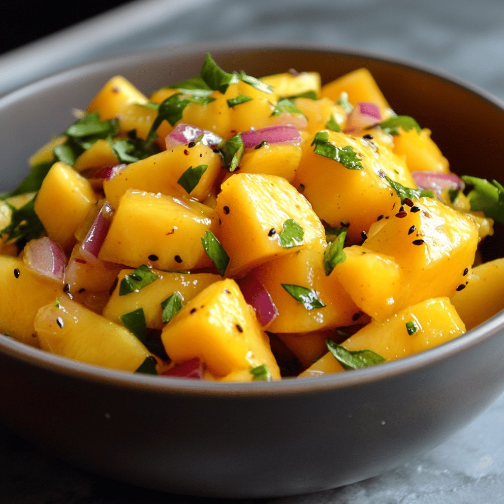 Simple Mango Salad