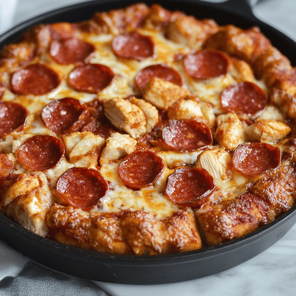 Chicken Pepperoni Delight