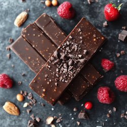 Barres chocolatées croustillantes sans gluten