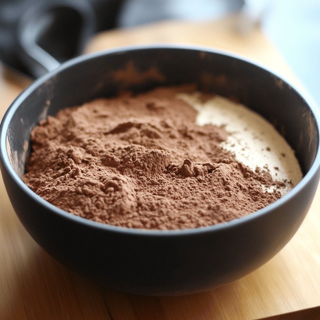 Gâteau au chocolat en poudre facile