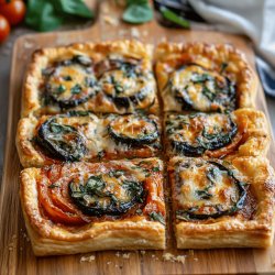 Tarte à la ratatouille maison