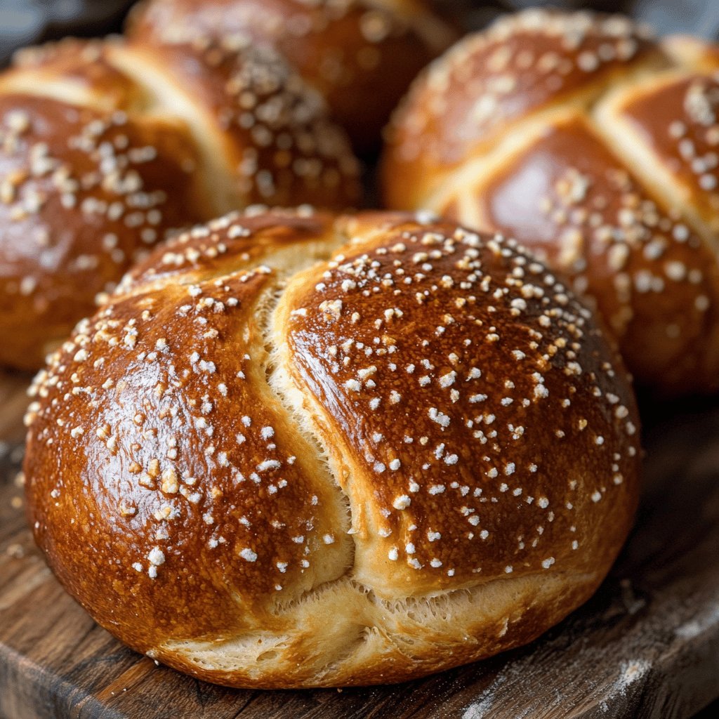 Homemade Pretzel Bread