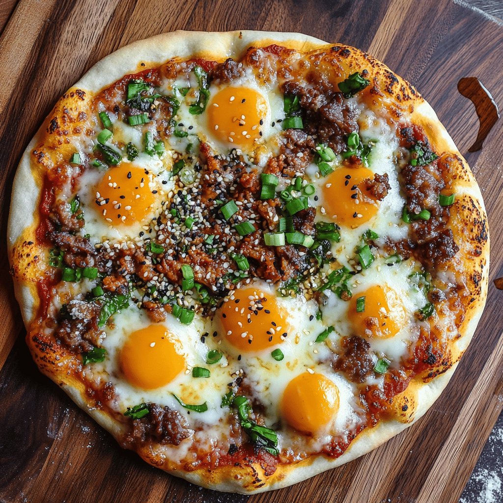 Korean-Inspired Pizza