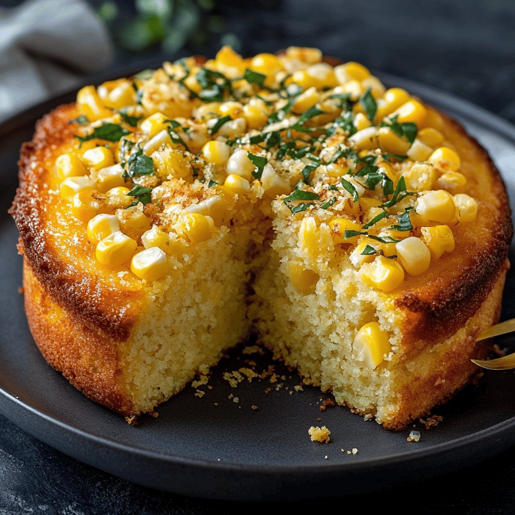 Sweet Corn Cake