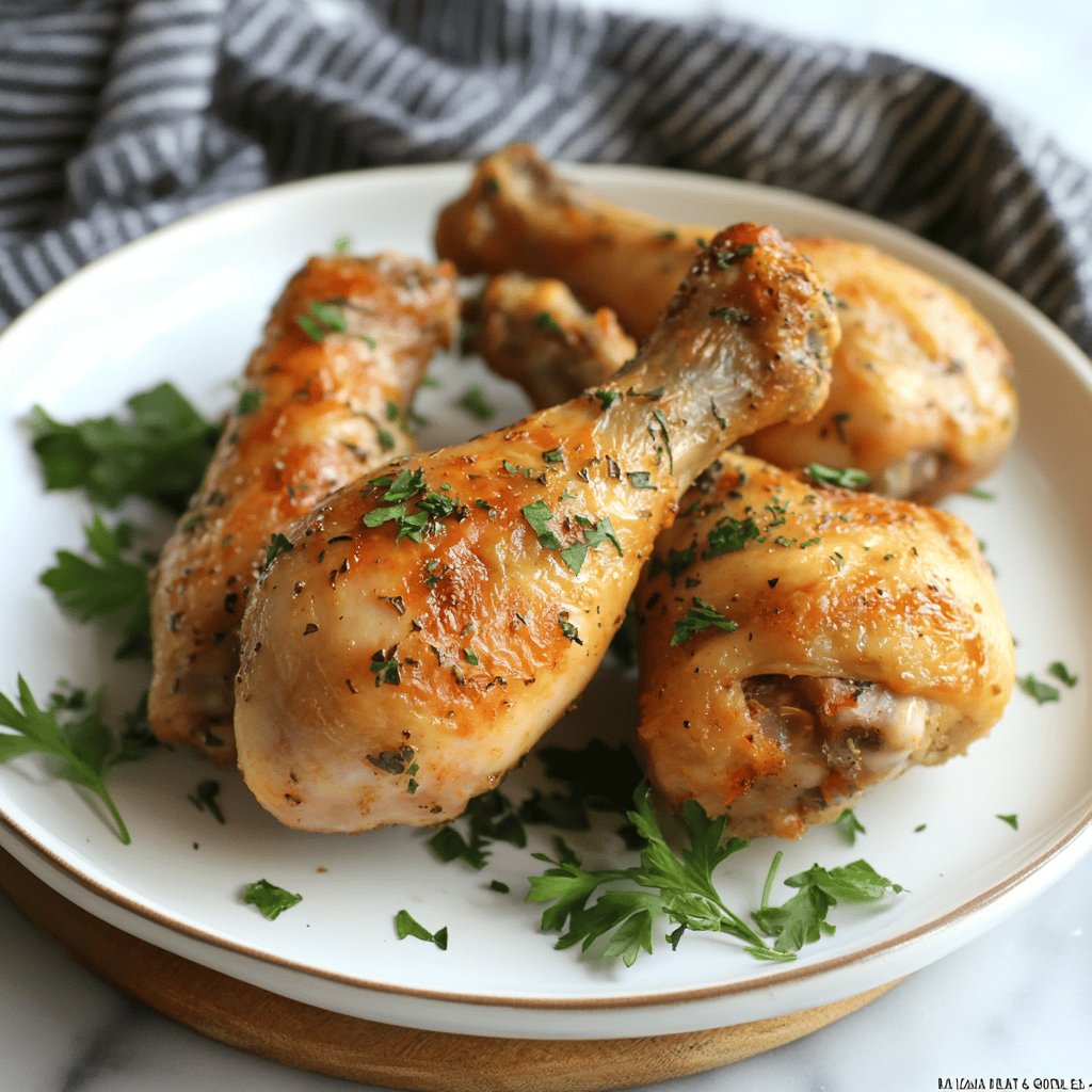 Simple Baked Chicken Drumsticks