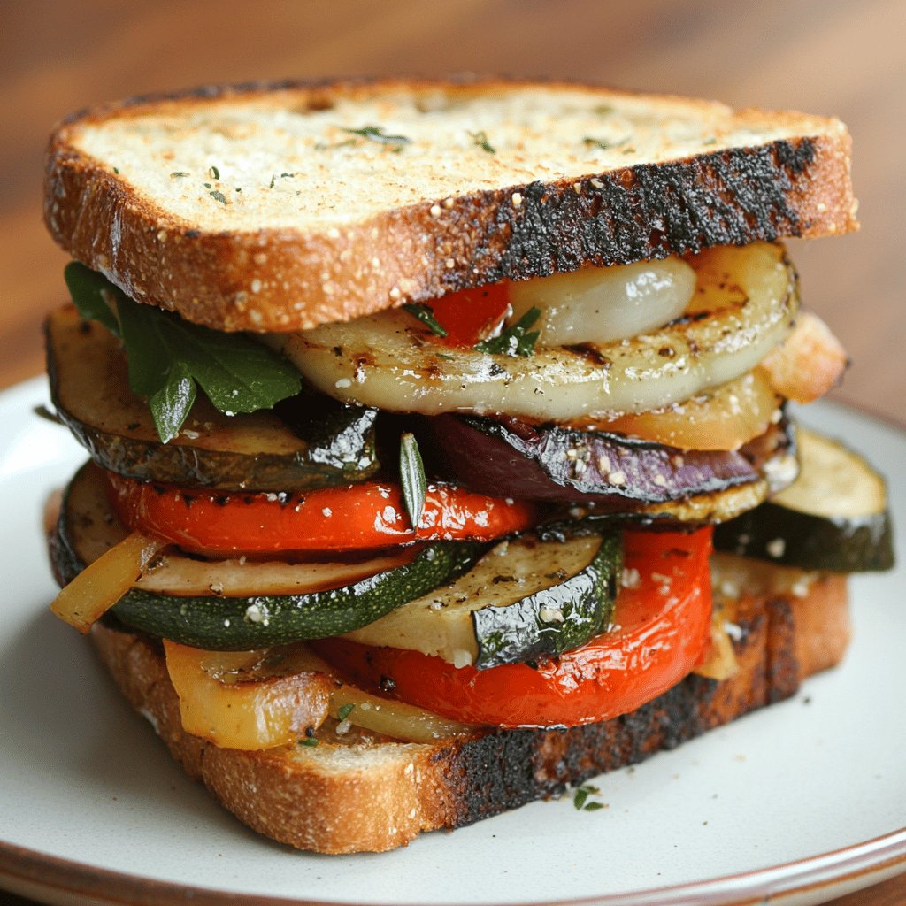 Grilled Veggie Sandwich