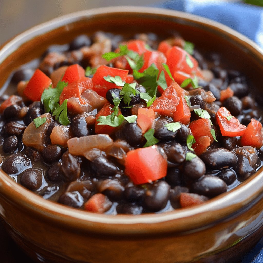 Flavorful Cuban Black Beans