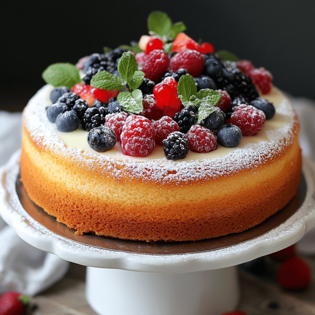 Simple Yogurt Cake