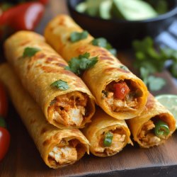 Crispy Chicken Flautas