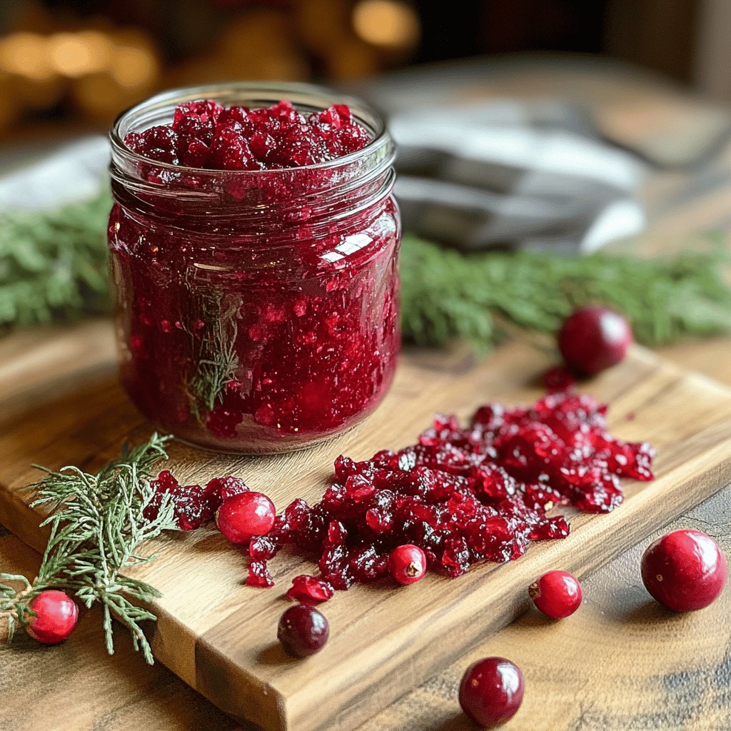 Delicious Cranberry Chutney