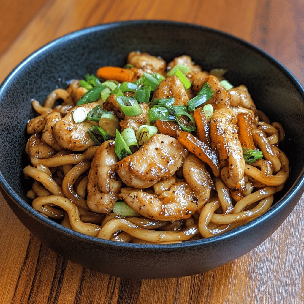 Chicken Yaki Udon