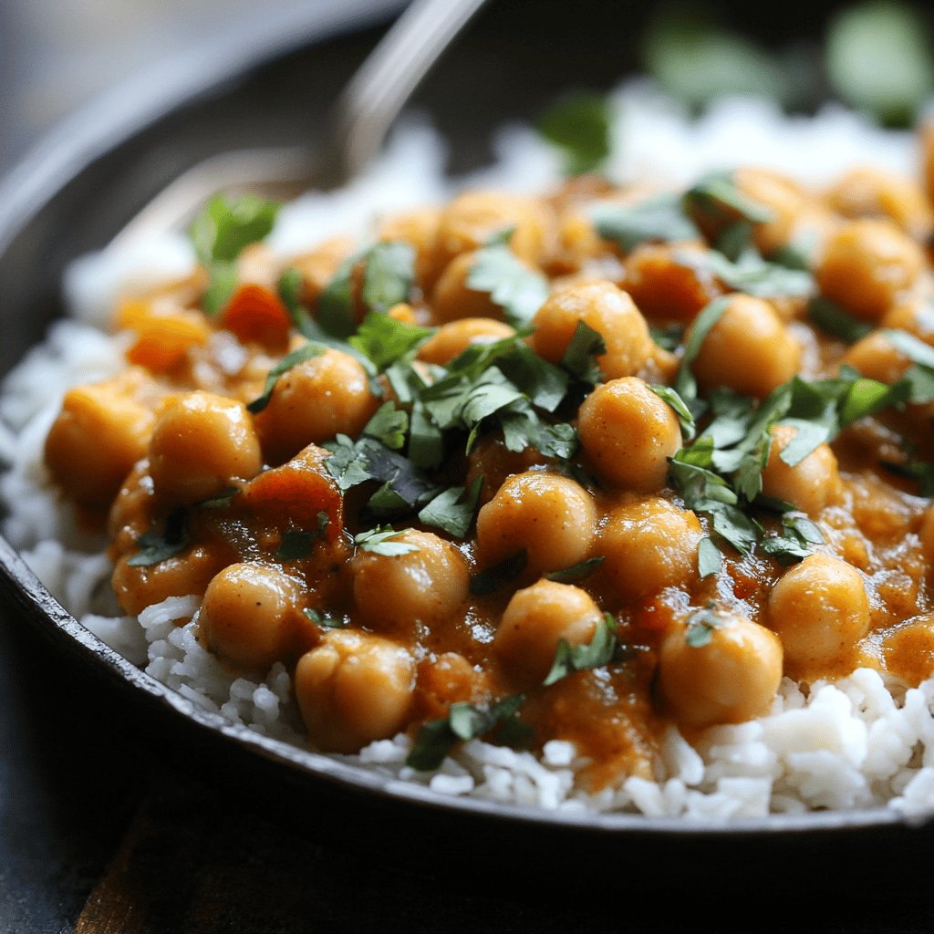 Simple Chickpea Curry