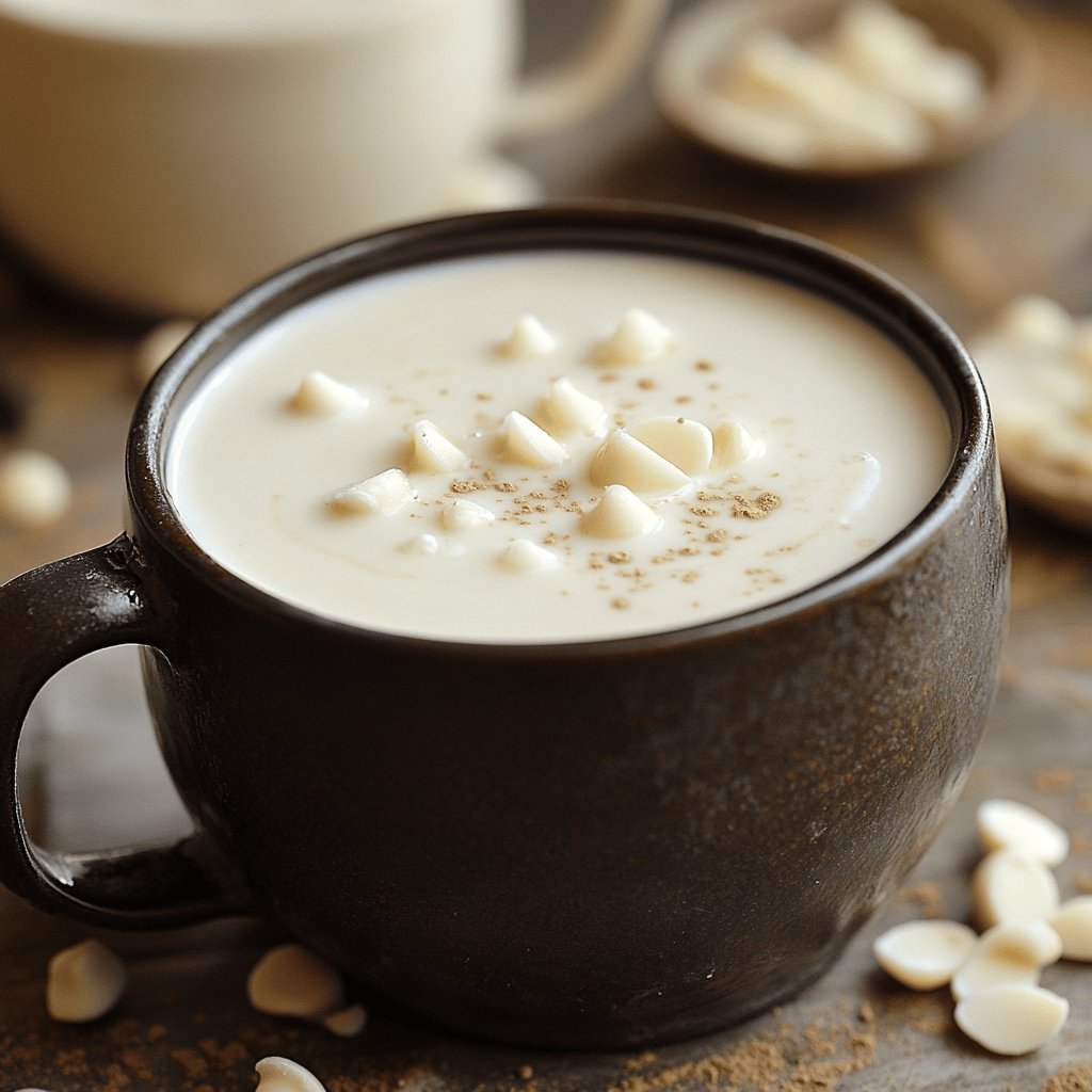 Homemade White Hot Chocolate
