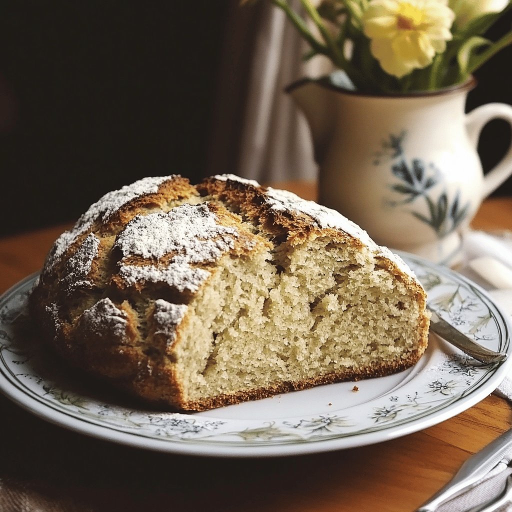 Soda bread irlandais traditionnel