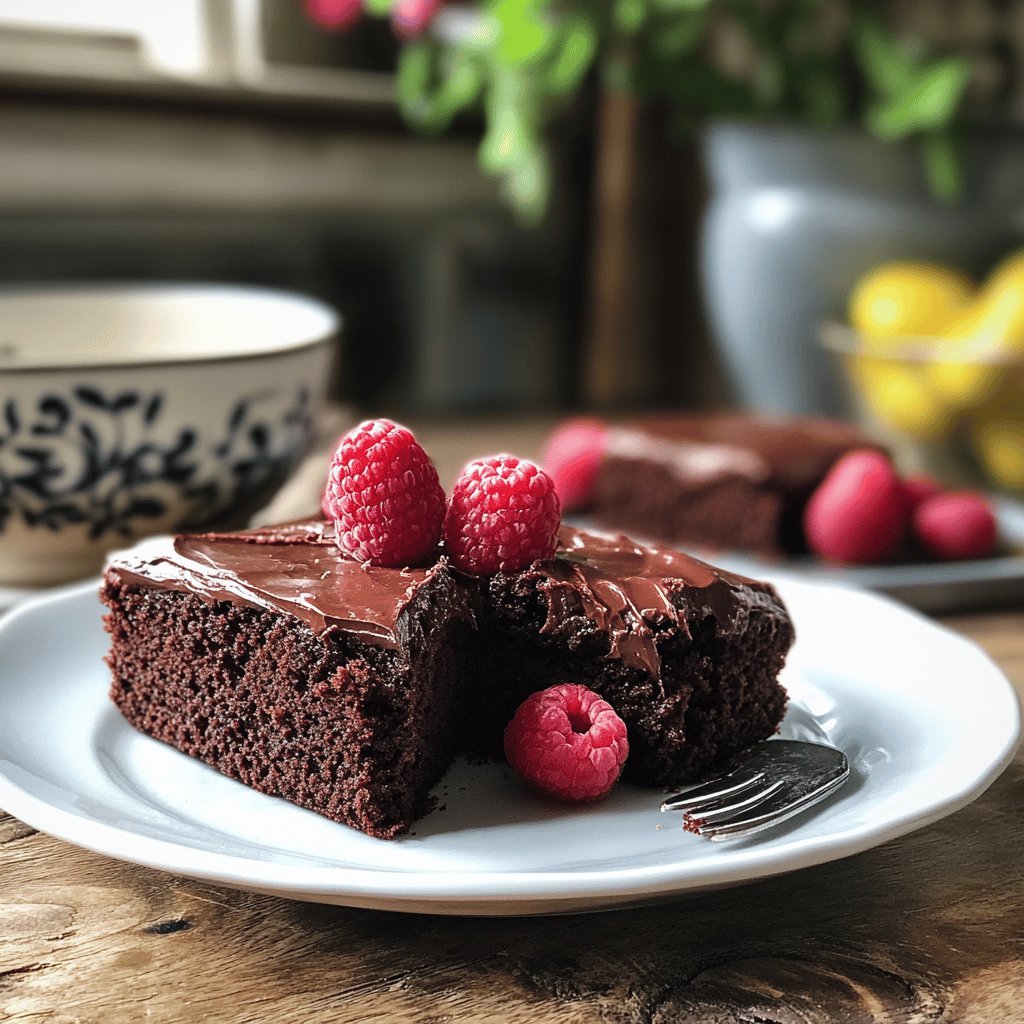 Gâteau au chocolat des écoliers