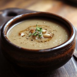 Soupe rustique aux châtaignes