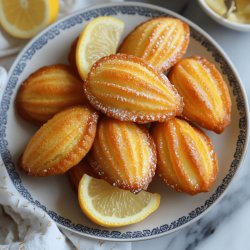 Madeleines au citron faciles