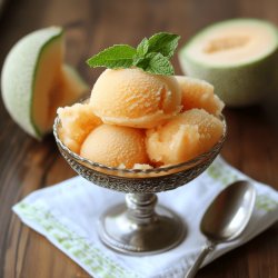 Sorbet au melon facile