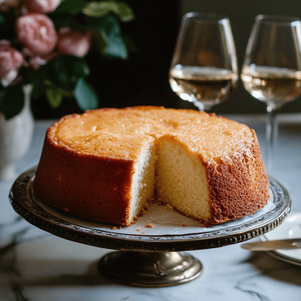 Gâteau au vin blanc classique