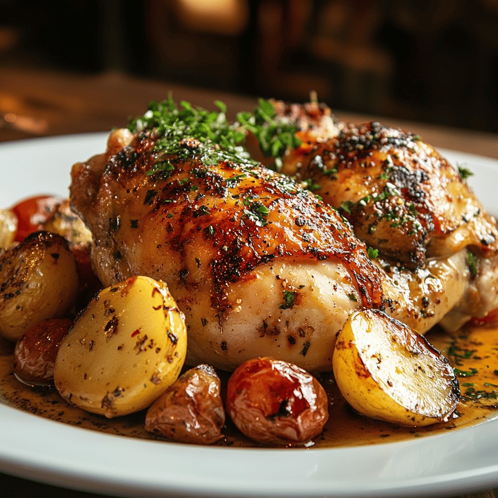 Poulet à la normande