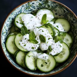 Salade de concombre au yaourt