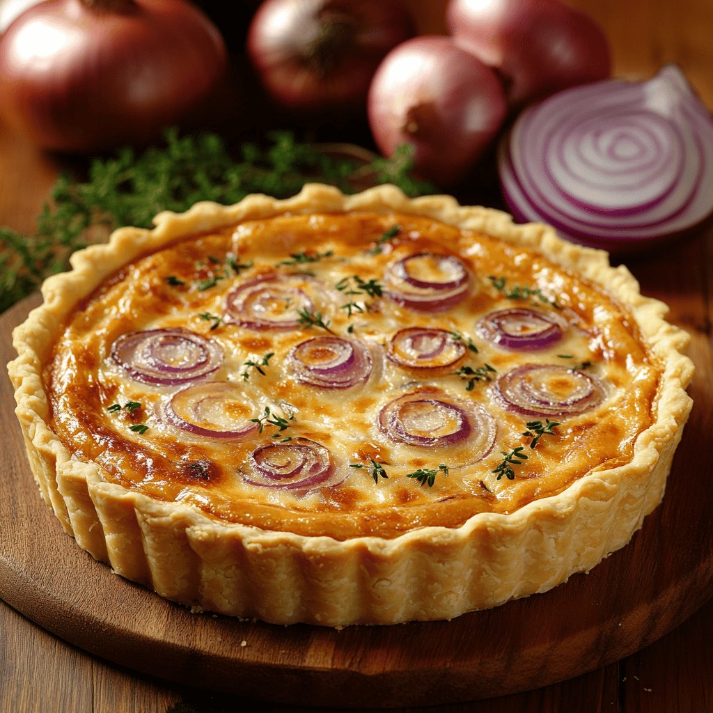 Classic Onion Quiche