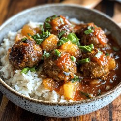 Hawaiian Meatballs