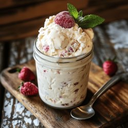 Homemade Mason Jar Ice Cream